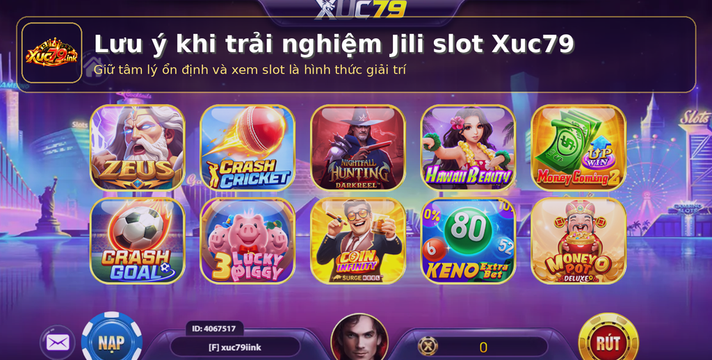 Ảnh minh họa các lưu ý khi trải nghiệm Jili slot Xuc79 với logo Xuc79 được gắn ở góc ảnh. Ảnh minh họa các lưu ý khi trải nghiệm Jili slot Xuc79 với logo Xuc79 được gắn ở góc ảnh.