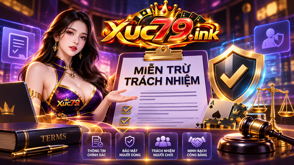 Điều khoản giúp xác định rõ phạm vi sử dụng và trách nhiệm giữa Xuc79 với người dùng