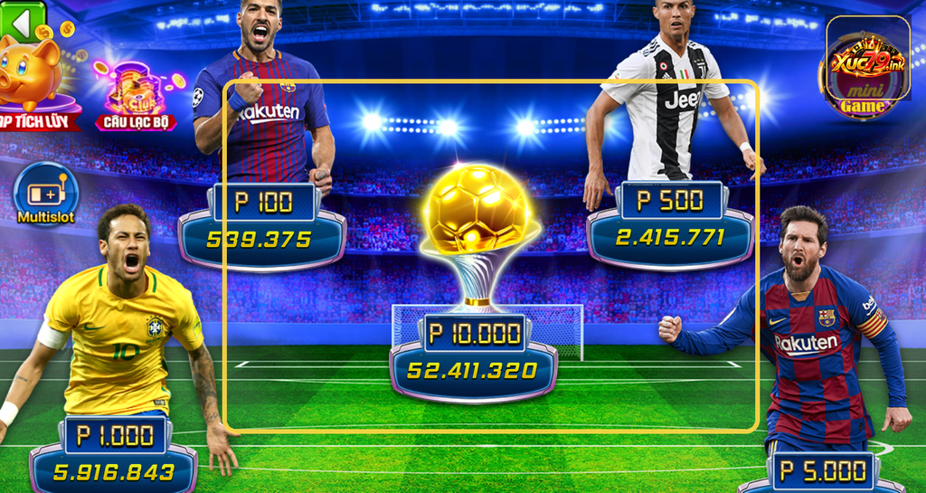 Ảnh hướng dẫn cách quan sát các khu vực lựa chọn trong Football Xuc79 trước khi tham gia.