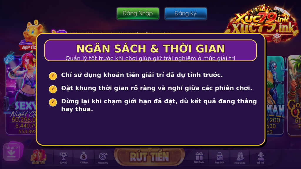 Quản lý ngân sách và thời gian trước khi bắt đầu là nền tảng của trải nghiệm có trách nhiệm