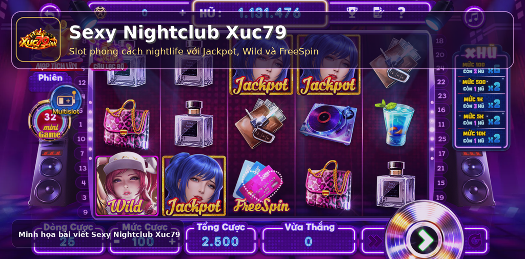 Ảnh minh họa Sexy Nightclub Xuc79 dùng cho phần lưu ý chơi có trách nhiệm. Sexy Nightclub Xuc79 nên được trải nghiệm trong giới hạn ngân sách và thời gian.